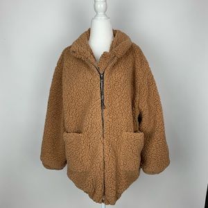 Teddy Jacket with two front pockets medium